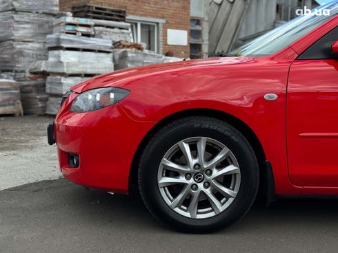 Mazda 3 2008 красный - фото 4