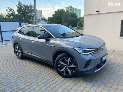 Volkswagen ID.4 Crozz 2023 серый - фото 5