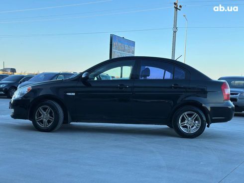 Hyundai Accent 2008 черный - фото 5