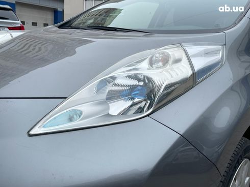 Nissan Leaf 2015 серый - фото 9