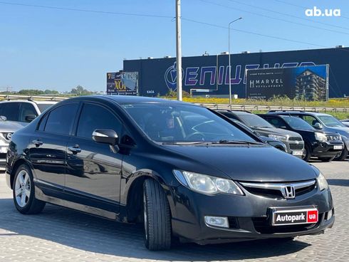 Honda Civic 2008 черный - фото 3