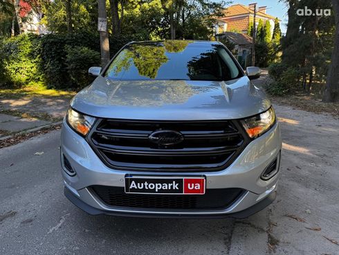 Ford Edge 2018 серый - фото 2