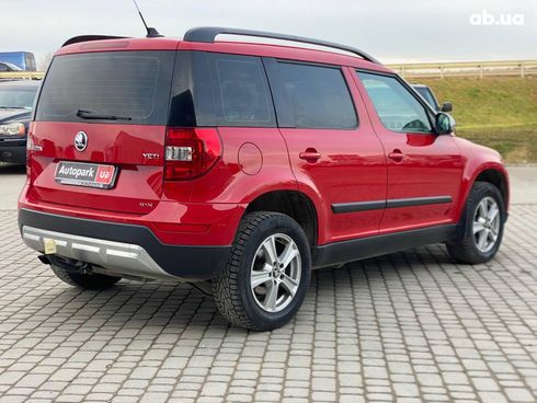 Skoda Yeti 2014 красный - фото 5