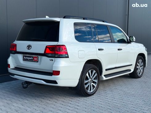 Toyota land cruiser 200 2016 белый - фото 28