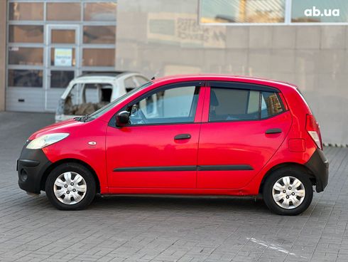 Hyundai i10 2009 красный - фото 8