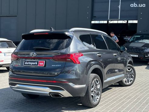 Hyundai Santa Fe 2021 серый - фото 36