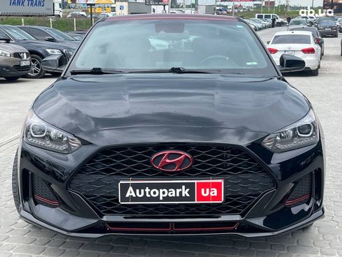 Hyundai Veloster 2018 черный - фото 2