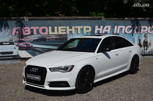 Audi A6 2018 белый - фото 5