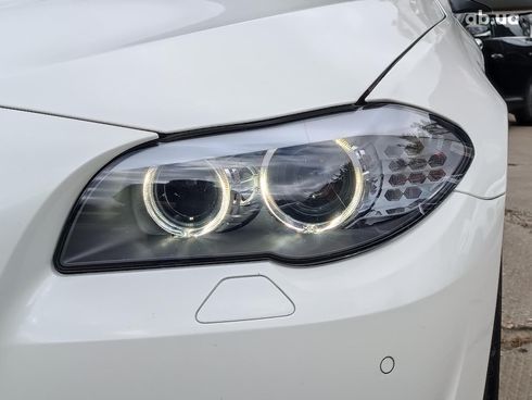 BMW 5 серия 2013 белый - фото 3