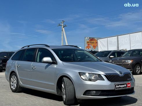 Skoda Superb 2013 серый - фото 8
