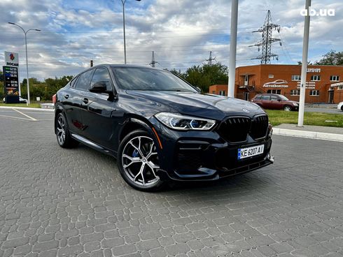 BMW X6 2023 синий - фото 3