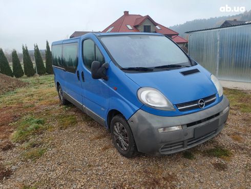 Opel Vivaro 2006 синий - фото 3