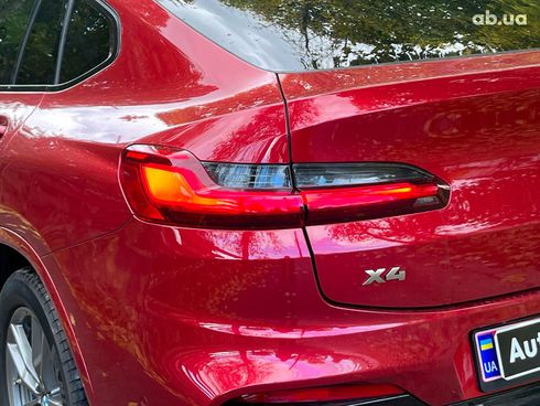 BMW X4 2020 красный - фото 28