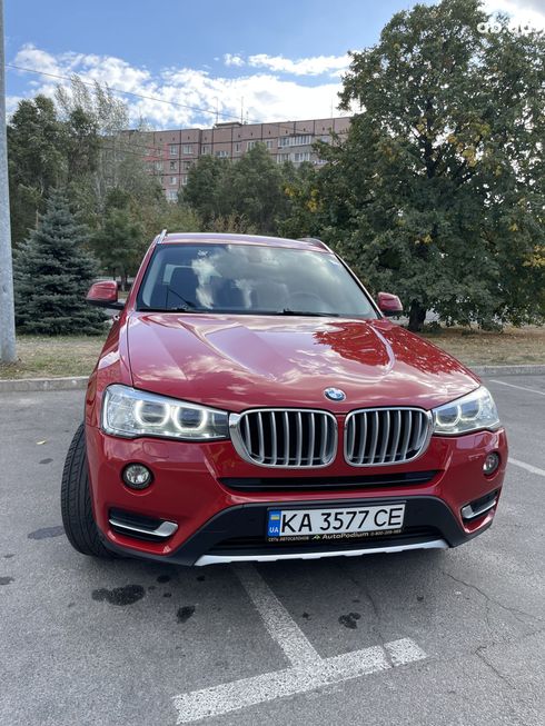 BMW X3 2016 красный - фото 19