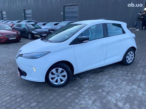 Renault Zoe 2018 белый - фото 15