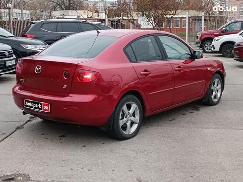 Mazda 3 2005 красный - фото 10