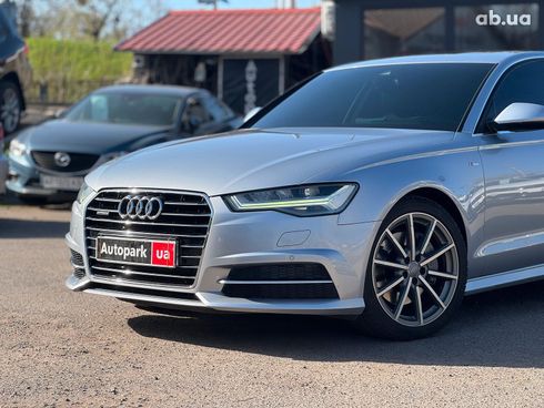 Audi A6 2015 серый - фото 2