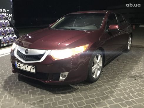 Acura TSX 2010 вишневый - фото 5