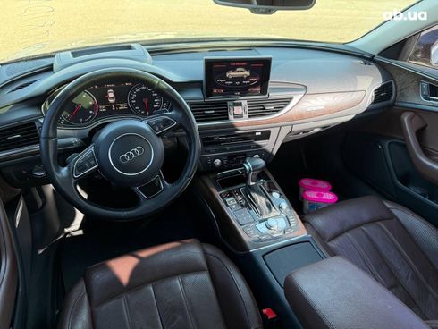 Audi A6 2014 черный - фото 11