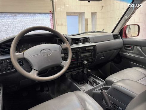 Toyota Land Cruiser 1997 красный - фото 45