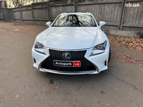 Lexus RC 2017 белый - фото 2