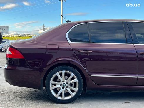 Skoda Superb 2008 красный - фото 10