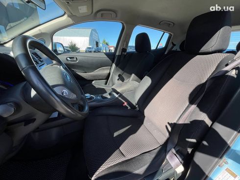 Nissan Leaf 2014 синий - фото 29