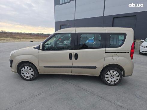 Fiat doblo panorama 2013 бежевый - фото 7