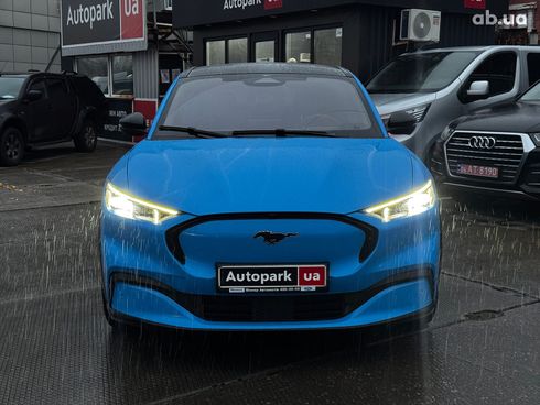Ford Mustang Mach-E 2023 синий - фото 2