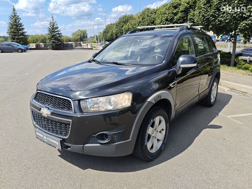 Chevrolet Captiva 2012 черный - фото 3