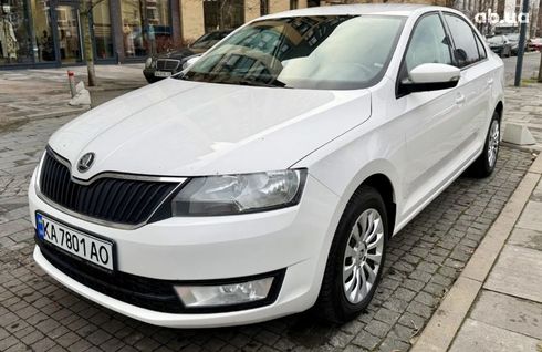 Skoda Rapid 2016 белый - фото 6