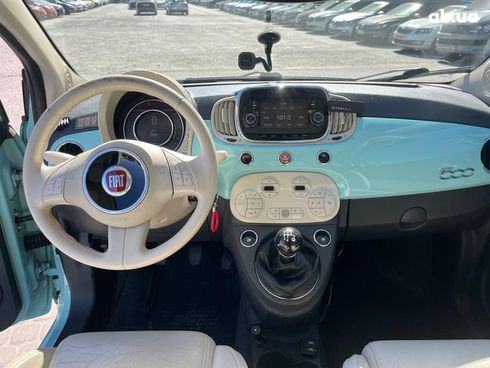 Fiat 500 2017 синий - фото 30