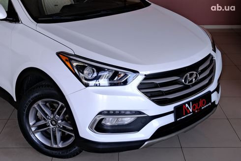 Hyundai Santa Fe 2016 белый - фото 3
