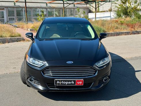 Ford Fusion 2016 черный - фото 2