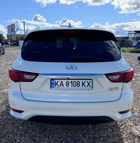 Infiniti QX60 2016 белый - фото 20