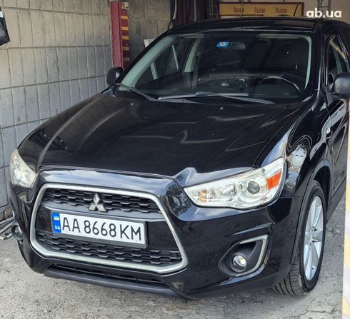 Mitsubishi ASX 2015 черный - фото 2