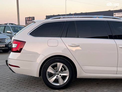 Skoda octavia a7 2018 белый - фото 9