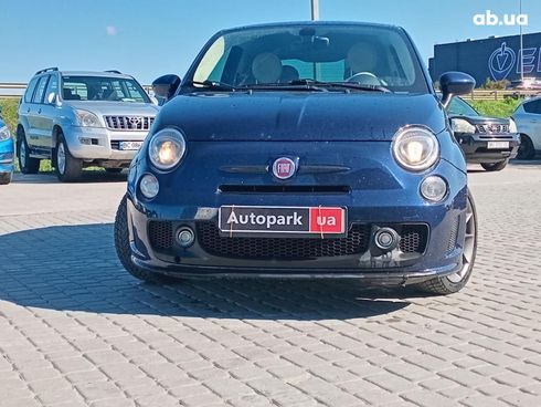 Fiat 500 2018 синий - фото 4