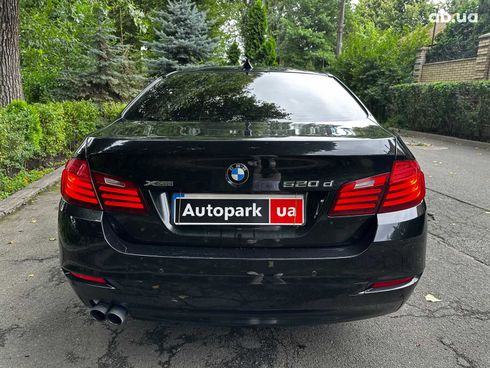 BMW 5 серия 2014 черный - фото 6