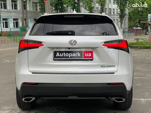 Lexus NX 2016 белый - фото 11