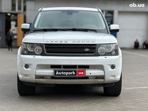 Land Rover Range Rover Sport 2010 белый - фото 2