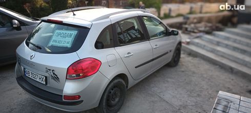 Renault Clio 2008 серебристый - фото 4