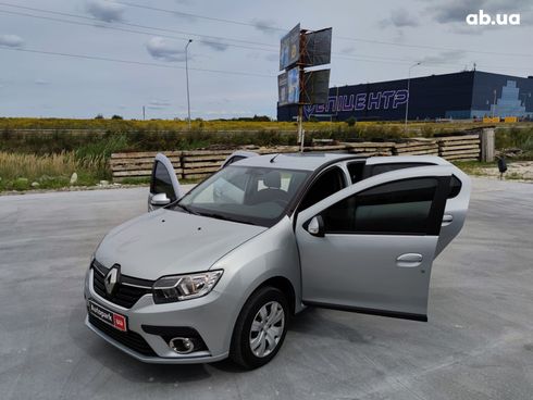 Renault Logan 2021 серый - фото 15