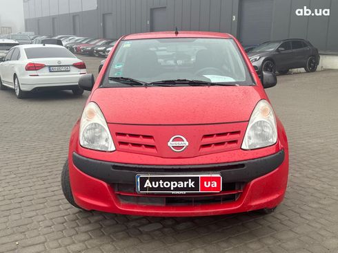 Nissan Pixo 2009 красный - фото 2