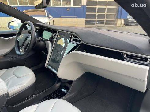 Tesla Model S 2015 белый - фото 24