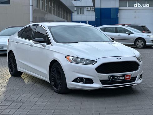 Ford Fusion 2016 белый - фото 3