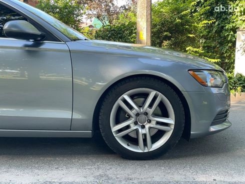 Audi A6 2014 серый - фото 3