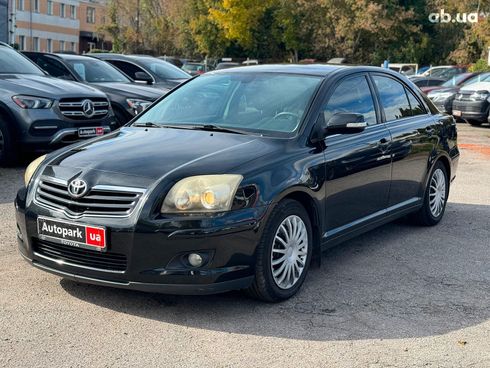 Toyota Avensis 2007 черный - фото 3