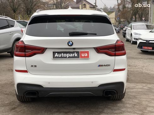 BMW X3 2019 белый - фото 6