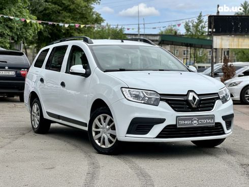 Renault Logan MCV 2017 белый - фото 8